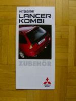 Mitsubishi Lancer Kombi Zubehör Prospekt 2/1998 NEU