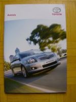 Toyota Avensis +Kombi Prospekt 5/2007 +Preisliste  NEU