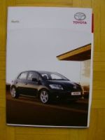 Toyota Auris Prospekt +Preisliste 4/2008 NEU