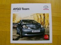 Toyota Aygo Team Lust auf morgen! Prospekt 8/2008 NEU