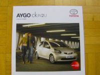 Toyota Aygo ck in2u Sonderprospekt 9/2007 NEU