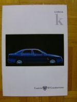 Lancia k Prospekt 8/1996 NEU Rarität