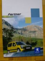 Peugeot Partner 11/2002 Prospekt NEU