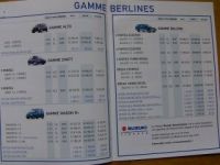Suzuki Preisliste Frankreich Alto Swift Wagon R+ Baleno Samurai