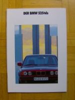 BMW 525tds E34 Limousine/Touring Prospekt 1991