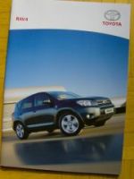 Toyota RAV4 Prospekt +Preisliste 3/2008 NEU CA30W