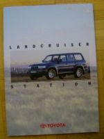 Toyota LandCruiser Station Prospekt 5/1995 NEU