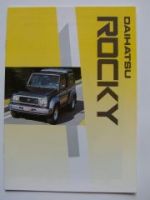 Daihatsu Rocky Prospekt 9/1996