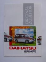 Daihatsu Gran Move Original Zubehör Prospekt 6/1997 NEU