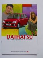 Daihatsu Cuore Prospekt 1/1999 NEU