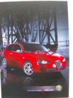 Alfa Romeo Sondermodelle 147 Prospekt 3/2007