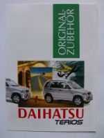 Daihatsu Terios Original Zubehör Prospekt 9/1997 NEU