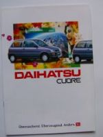 Daihatsu Cuore Prospekt 9/1997 NEU