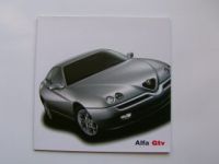 Alfa Romeo GTV Prospekt 8/2001 NEU