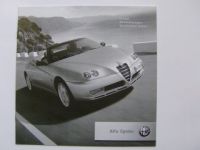Alfa Romeo Spider Preisliste 26.1.2004 NEU