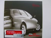 Alfa Romeo 156 Sportwagon Preisliste 11/2002