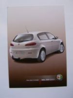 Alfa Romeo 147 AMICA Sondermodell Prospekt 4/2007 NEU Typ937