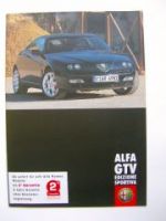 Alfa Romeo GTV Edizione Sportiva Prospekt NEU