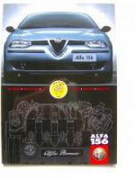 Alfa Romeo 156 Prospekt 4/1999 NEU