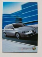 Alfa Romeo 147 Sportiva +Eleganza Prospekt 1/2006 NEU