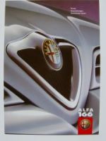 Alfa Romeo 166 Preisliste 10/2000 NEU