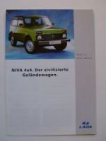 Lada Niva 1,7i 1,9 Diesel Prospekt 4X4 12/1995