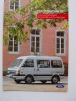 Ford Econovan XLT Prospekt 8/1986 Rarität