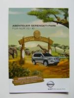 Nissan X-trail Safari Serengeti Park 2008 Infoflyer