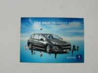 Peugeot 308SW Hologramm 2008 Infokarte NEU