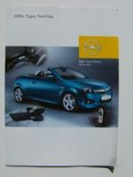 Opel Tigra TwinTop Infoprospekt 6/2004 NEU