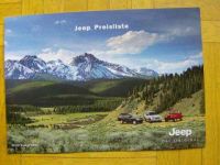 Jeep Preisliste Wrangler Cherokee Grand Cherokee 8/2003