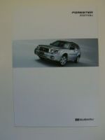 Subaru Forester Festival Prospekt 9/2004 NEU
