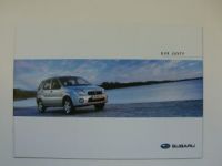 Subaru G3X Justy 10/2006 Prospekt NEU