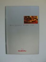 Subaru Legacy Kombi AWD Prospekt 12/1998 NEU