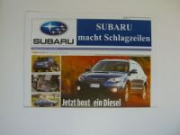 Subaru Presse Nachrichten 2008 NEU
