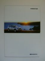 Subaru Forester Prospekt 8/2004 +Preisliste NEU