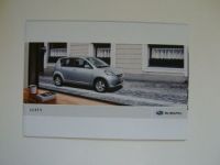 Subaru Justy Prospekt 9/2007 +Preisliste NEU