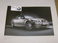 M3 E46 CSL Coupe Betriebsanleitung 2003 NEU