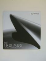 Lexus RX Prospekt NEU A5 Format