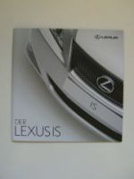 Lexus IS Prospekt +Preisliste 1/2007 NEU