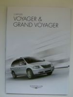 Chrysler Voyager & Grand Voyager Prospekt 9/2006+Preise