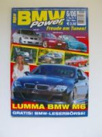 BMW Power 6/2006 Lumma M6 E63 3.0CSi E9 E90 E36 E46 E60