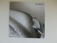 Lexus Modellprogramm Prospekt +Preisliste 9/2005 NEU