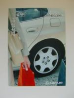 Lexus GS430/300 Zubehör Prospekt +Preisliste 2/2001 NEU