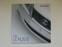 Lexus IS Prospekt +Farben/Polster NEU