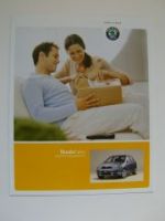 Skoda Fabia Ausstattungspakete Prospekt 2/2005 NEU