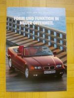 BMW 3er Cabrio 325i Form & Funktion E36 1993
