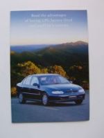 Holden Commodore LPG Prospekt UK Englisch NEU