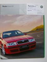 Skoda Octavia RS Prospekt 4/2001