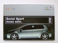 Abt Sportsline VW Prospekt 10/2004 alle Modelle T5 Golf